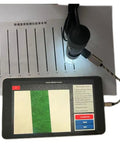 Digital Pro Grade Concrete Crack Width Gauge With USB Link Real Time Crack Width Monitoring For Surfaces Across Materials 0.01 To 10 Cm Range 1000x HD Microscope 640x480 Photo Resolution And 0.01 Mm Accuracy on calibration sheet with tablet
