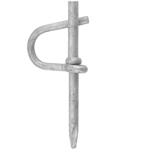 Five Eighth Inch Drive Rings Box Of 100 Made From Corrosion Resistant Galvanized Steel For Sturdy Cable Support And Routing