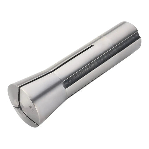 Heavy Duty R8 Precision Spring Collet For Mill Machine And Lathe Chuck With 1/8 Inch Clamp Range 7/16 20UNF Taper Thread 65Mn Hardened Alloy Steel No Flex Rock Solid Workbench Ready Tooling For Dead Center Accuracy