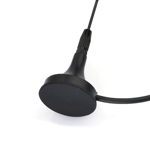 Rad VHF UHF Ham Radio Scanner Antenna With Magnetic Base And BNC Male Connector, 50 Ohm, 3m Cable, Wide 20MHz To 1300MHz Range