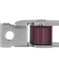 Slick Heavy Duty Double Wheel Window Pulleys And Sliding Door Rollers Real Deal Rust Resistant Stainless Steel glide track roller close-up view.