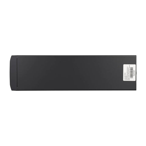 Stay Powered Up And Crushing Grid Failures Like A Boss With Rock Solid 1500VA 800W UPS Battery Backup seen from above, black compact design.