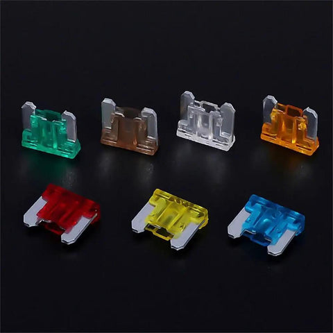 70 Piece Automotive Fuse Assortment Kit With Mixed 5 Amp 7.5 Amp 10 Amp 15 Amp 20 Amp 25 Amp And 30 Amp Blade Fuses in various colors