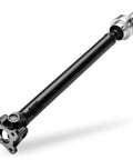 Dodge Ram 1500 Front Drive Shaft Assembly For 2002-2006 3.7L V6 4.7L V8 And 2003-2006 5.7L V8 4WD Auto, black steel front drive shaft