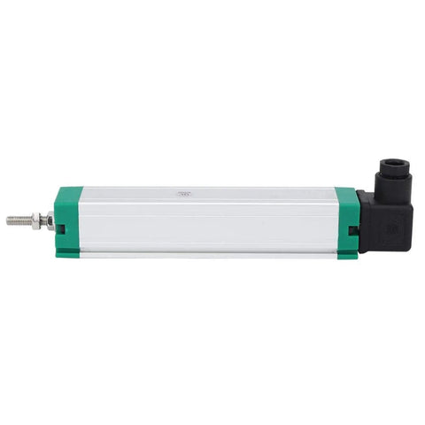 Electronic Ruler Displacement Sensor With IP67 Stainless Steel Body For Precise Linear Position Measurement In Industrial Automation, Plug Type Connection