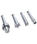 MT2 Wood Lathe Live Center Set 4 Piece Precision Drive Spur Cup Kit For Woodworking And Metalworking Lathe Ultra High Accuracy 0.005mm Heavy Duty Steel For Smooth Turning