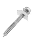 Stair Handrail Bolt Kit With M8 Hardware Pack 40 Piece Stainless Steel Set showing a hanger bolt with washer and nut