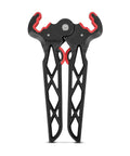 Bow Jack Folding Bow Stand For Bowhunting Easy Carry Portable Lightweight Durable Field and Range Support with red accents