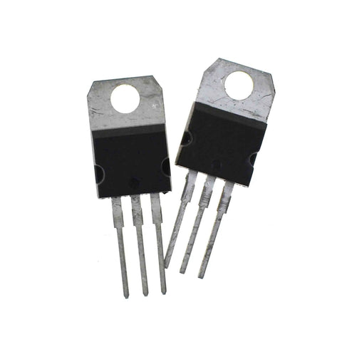 Ten Pack L7815CV 15V Linear Regulator In TO220 Package With LM7815 MC7815 Compatibility For DIY Power Supplies And Beefy Electronics Projects Heat Sink Ready, two TO-220 regulators