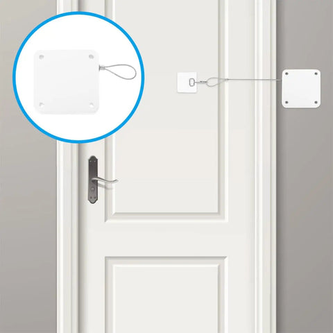 Automatic Sliding Door Closer For Home And Office Doors, Self Closing Mechanism with 1.2m Wire, Heavy Duty ABS Construction