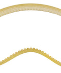 Premium Replacement Planer Drive Belt Knockout Performance For Dewalt Dw735 And Dw735x Power Tools heavy-duty, yellow transmission belt.