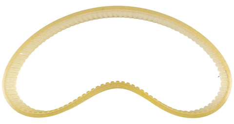 Premium Replacement Planer Drive Belt Knockout Performance For Dewalt Dw735 And Dw735x Power Tools heavy-duty, yellow transmission belt.