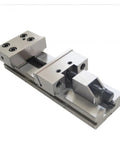 GT125 Precision Milling Vise With Quick Adjust Slide Bar, heavy-duty modular design, compact CNC machine clamp.