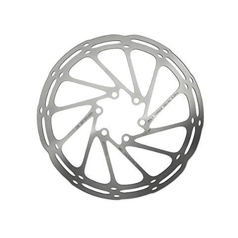 Center Lock 200mm Disc Brake Rotor With Centerline Technology Aluminum And Steel Construction For Beefed Up Heat Dissipation And Durability