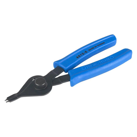 Stinger Internal and External Snap Ring Pliers Set 8 Piece Pro Grade Heavy Duty Fixed Tips Pliers with Thumbscrew Conversion tool