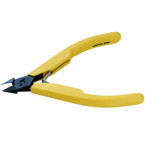 Best Value Square Cutter With Tapered Diagonal 8144 For Precision Angles And Clean Edges in DIY, yellow handle, metal blades