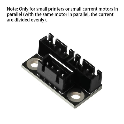 Kickstart Your Printer Rig With These Dope Stepper Motor Parallel Boards Built For Hassle Free Dual Z Axis Tuning Comes With Two Quick Connect Units Plus Snappy Short Lead Cables Fits Great On Standard Creality And Prusa Machines, showing a compact dual Z-axis motor Parallel board.