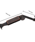 Heavy Duty Universal Lid Support Hinges For Wooden Boxes And Cabinets Snag This Dang Solid 4 Pack Iron Set measuring 10cm x 7cm.
