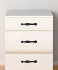 Black Kitchen Cabinet Hardware Pulls 10 Pack Modern Drawer Handles Replacement for Cabinets Furniture Cupboards and Doors Sleek Boss Pulls