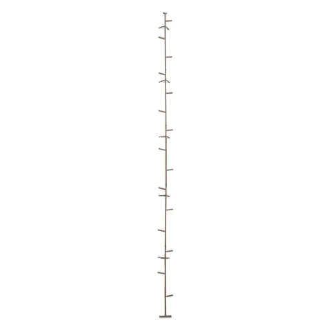 20 Ft Rapid Climbing Sticks For Tree Stands And Hunting, 4 Pack Of 5 Ft Sections, shown as vertical steel section