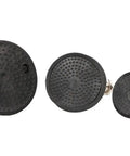 Beefy Adjustable Furniture Leveling Feet With Swivel Base And Tilt Joint Compatible M8 M10 M12 Screws in three sizes.