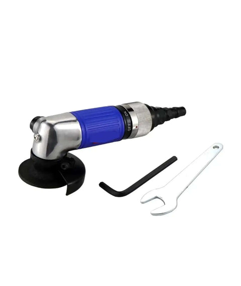 Tough As Nails 2 Inch 50mm Pneumatic Angle Grinder With Adjustable Power Dial compact lightweight air tool for automotive repairs.