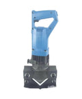 Heavy Duty Electric Hydraulic Angle Iron Cutter With Powerful 1800W Motor For Precision Punching, Cutting, And Chamfering, handheld blue tool.