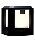 Outdoor Post Lights For Deck Fence And Yard With Hard Wired 120V 20W 3000K LED Pillar Lights Waterproof ETL Listed Modern Exterior Lighting