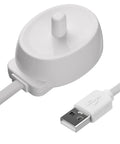 USB Replacement Charger For Electric Toothbrushes, Compatible With Pro 1000 3000 5000 IO Series 3 4 5 6 3757 Inductive Charging Base
