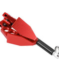 Metal Foldable Earth Anchor Winch For 1/10 RC Crawlers, red mini winch anchor, suitable for Axial SCX10, D90, CC01
