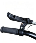 Close-up of road bike brake lever with Road Bike Brake Lever Covers With Soft Rubber Grips And Textured Surface For No Slip Comfort Shockproof Hood Shields To Cut Vibration Protective Gear Shifter Covers For Road Cycling Levers Brackets Black