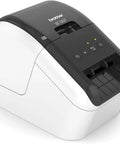 Turbo Fast Label Printer For Shipping And Address Labels With Auto Cutter, Crisp 300 DPI Black And Red Output, Works With DK-2251