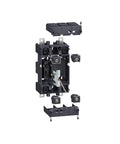 Miniature Circuit Breaker Accessories For MCCB Systems LV429288 Replacement Kit With Upgraded Parts shown disassembled