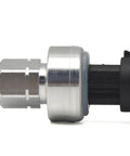 Side view of AC Pressure Switch Sensor For GM Vehicles Ride Ready Air Conditioning Refrigerant Pressure Switch, metal and plastic design