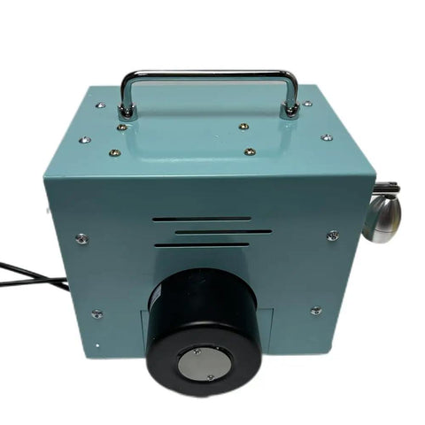 Heavy Duty Electric Crimping Tool 60 Watt Cold Presser with Interchangeable Die Sets top view showing handle and cord.