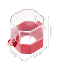 Red Power Switch Lockout Cover For Emergency Stop Buttons And Push Switches, Built Tough Industrial Safety Protector 2.95 by 2.16 by 2.16 inches