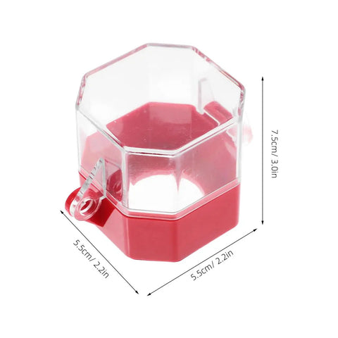Red Power Switch Lockout Cover For Emergency Stop Buttons And Push Switches, Built Tough Industrial Safety Protector 2.95 by 2.16 by 2.16 inches