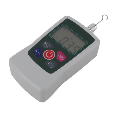 Compact Slick Mini Push And Pull Tester With Built In Sensor 2N To 20N Digital Force Gauge Aluminum Alloy Body Ideal For Material Testing And Quality Control In Labs And Workshops. handheld digital force gauge with hook