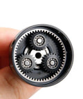 High Torque Planetary Gearbox Motor Packing Solid Power Delivery And A Tight 4 Point 75 To 1 Reduction Ratio Compact Electric Micro Speed Driver showing internal gear structure.