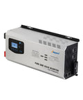 Beefy 6000W Peak Pure Sine Wave Inverter for Off Grid Power, showing LCD display and input/output ports