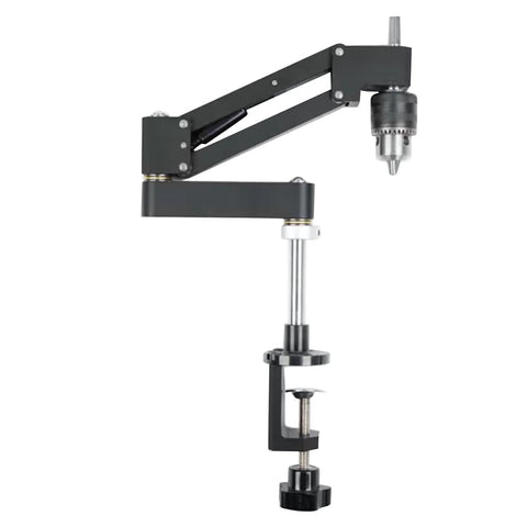 Tapping Cantilever Bracket With CNC Aluminum Alloy Robotic Arm 130mm Stroke Adjustable Support Rod And Detachable Clamp