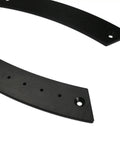 Close-up of black aluminum handles from Door Panel Pull Handle Set For Beetle 1998 2010 Black Aircraft Grade Aluminum Two Handles With Four Screws Replacement Interior Door Handle Kit Premium Direct Fit Easy Install