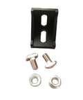 20 Sets 4040 Aluminum Extrusion Connector Kit With M8 Hardware For Easy Frame Building Of 3D Printers And CNC Rigs Includes Corner Brackets T Slot Bolts And Hex Flange Nuts, showing a black corner bracket with bolts and nuts.