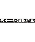 Badass Custom Wood Sign Router Template Kit Featuring Dope Arrow And Symbol Stencils For Trail Mailbox Door Wall Art With One Point Five Inch And Two Point Five Inch Jig Accessories Twenty Six Piece Bundles showing arrow and symbol stencils.