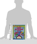 Box of Hands-On Mind Blowing Science Kit for Kids, 20 Experiments to Explore Chemistry and STEM, Multicolor Set next to silhouette
