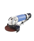 Raw Pneumatic Angle Grinder Air Die Grinder Boasting Featherweight Build Adjustable Power Regulator with sanding disc.