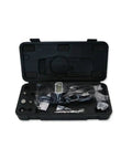 Push And Pull Tester Digital Force Gauge Dynamometer For Lab Tension And Compression, Rock Solid Accuracy One Percent, High Sensitivity 50N Capacity, Portable Handheld Or Benchtop Setup For Reliable Load Measurements. black carrying case with accessories