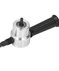 Portable Electric Metal Nibbler Dual Head Tool For Steel Aluminum Copper And Iron Sheets with black handle