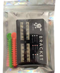 Teeth Model Mini Roth Brackets Roth 022 Slot Bondable With Hook Stainless Steel 200 Pieces Per Pack DIY Braces Kit in sealed packaging