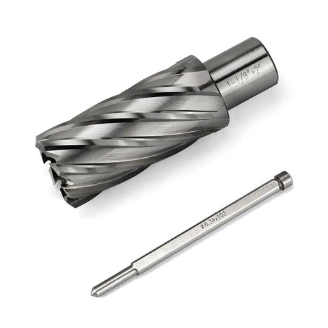 Rugged Shop Tested Annular Cutter Forged From Premium High Speed Steel For Zero Hassle Metal Cutting with 3/4 Inch Weldon Shank